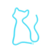 Neon LED Light CAT turquoise NNE24 Neolia