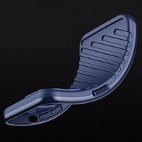 Thunder viedtālruņa apvalks elastīgs bruņu apvalks Samsung Galaxy A73 zila