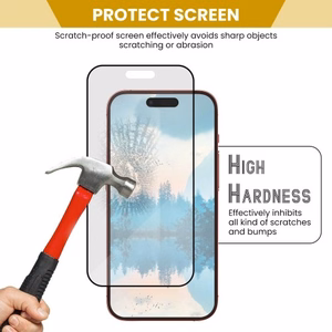 Ekrāna aizsargs Casper Pro Apple iPhone 15 Pro (nesalaužamas malas) (Blister)