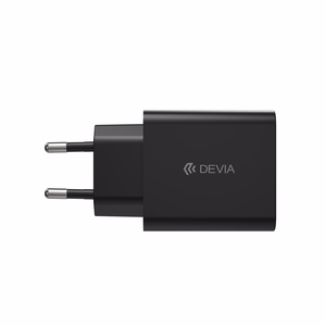 Devia Rocket PD 45 W – sienas lādētājs ar 1× USB-C, melns