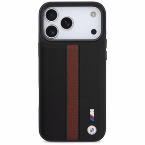 BMW M Perforated Stripe Logo MagSafe Чехол для iPhone 17 Pro Max - красный
