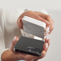 Portatīvais lādētājs SBS TEBB5000MAG1CW 5000 mAh USB-C, saderīga ar MagSafe - balta