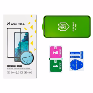 Wozinsky Full Cover Flexi Nano Glass Film Tempered Glass With Frame Xiaomi Redmi Note 11 Pro + / 11 Pro Transparent