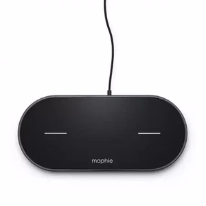 Wireless charger 2x10W Mophie Universal Wireless Dual black
