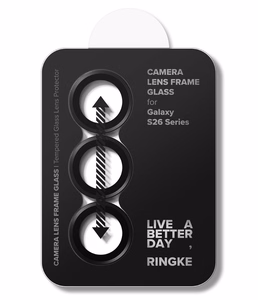 Ringke Camera Frame Protector 2-Pack for Samsung Galaxy S26 / S26+ - melns