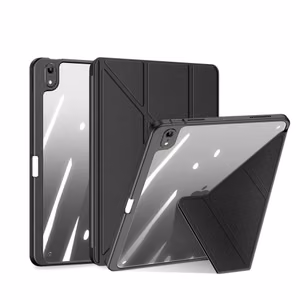 DUX DUCIS planšetdatora apvalks MAGI (m) ar zīmuli uzglabāšanas vietu iPad Air 13 (2024) - melns (m)
