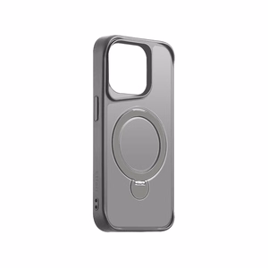 Etteri Matēts Magnētiskais gredzens viedtālruņa apvalks iPhone 15 Pro 6,1" pelēks