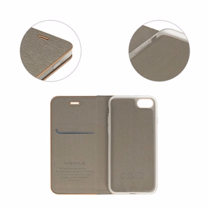 Vennus Viedtālruņa apvalks ar rāmi iPhone 13 - pelēkais (m)