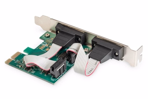 Digitus 2 portu seriālā interfeisa karte, PCIe