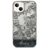 Guess GUHCP14MHGPLHG iPhone 14 Plus 6.7 "pelēks/pelēks cietais apvalks Porcelain Collection