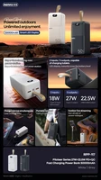 Ārējā baterija Power Bank Remax RPP-117 22.5W 50000mAh melna