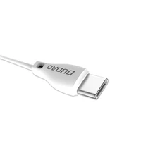 Dudao kabelis USB Type C 2.1A 1m balts (L4T 1m balts)