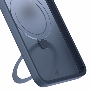 3mk Smoke Case Mag&Stand for iPhone Air - Black