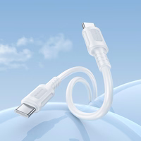 Borofone Kabel BX111 Feliz (m) - Type C uz Type C - 60W 3A 1 metrs balts