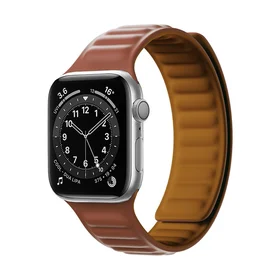 Magnētiskā siksniņa Apple Watch 42 / 44 mm - brūna