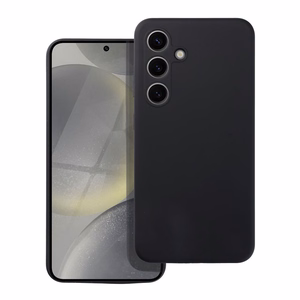 Viedtālruņa melnais silikona apvalks 2mm SAMSUNG S25 Edge