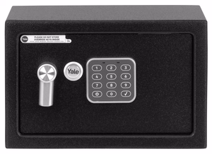 Yale YSV/200/DB2 – brīvi stāvošs seifs, 8,6 l, tērauda, melns