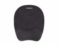 Natec Mouse pad with foam filling CHIPMUNK melns