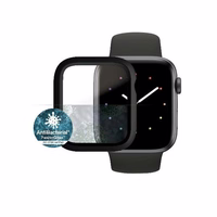 PanzerGlass Pulksteņa aizsargapvalks Apple Watch 4/5/6/SE 44 mm - melns
