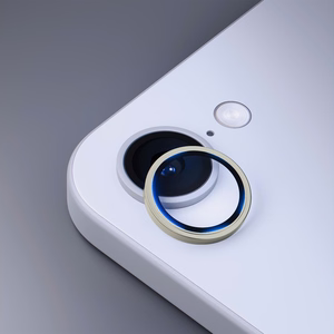3mk Lens Protection Pro Tempered Glass for iPhone 16e - Gold