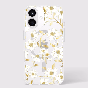 Kate Spade New York Protective Gems MagSafe - Case for iPhone 16 (Sunshine Floral)