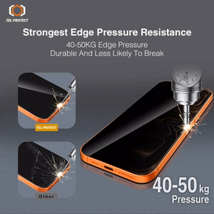 Rūdīts stikls Tel Protect 10X Privacy DLC Diamond Coating priekš Iphone 16