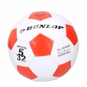 Dunlop futbola bumba, 5. izmērs, sarkana