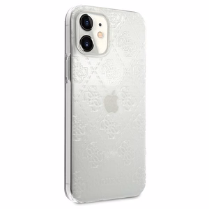 Guess GUHCP12S3D4GTR iPhone 12 mini 5.4" прозрачный жёсткий чехол 4G 3D Pattern Collection
