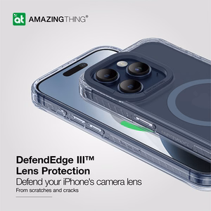 Amazing Thing Titan Pro Magnētiskais apvalks MagSafe 10FT IP156.7PTMBU iPhone 15 Pro Max zilais