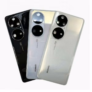 Aizmugurējais vāciņš saderīgs ar Huawei P50 Pro / Cocoa Gold / (ar kameras lēcu) HQ