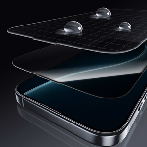 Закалённое стекло Benks Glass Warrior Privacy для iPhone 17 Pro Max чёрное