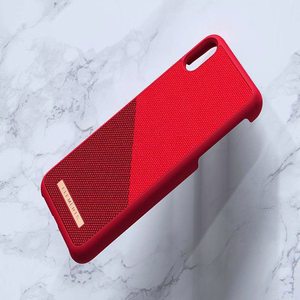 Nordic Elements Saeson Freja vāciņš ierīcei iPhone XS Max, sarkans