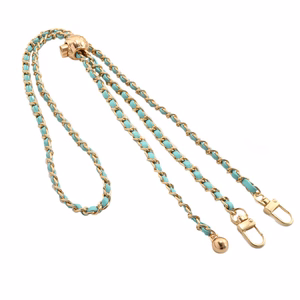 Telefona siksniņa G-14 gaiši zils-zeltains