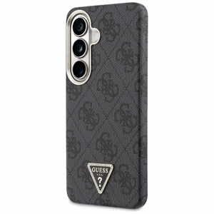 Guess maciņš 4G Triangle Logo MagSafe priekš Samsung Galaxy S26 melns