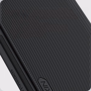 Nillkin Super Frosted Shield Fold Magnētiskais viedtālruņa apvalks priekš Samsung Galaxy Z Fold 7, saderīgs ar MagSafe - melns