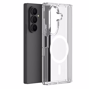 Ar MagSafe saderīgs DUX DUCIS CLIN MAG maciņš SAMSUNG Z Fold 8, caurspīdīgs