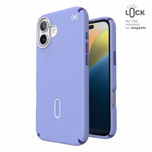 Speck Presidio2 Pro vāciņš ar MagSafe un ClickLock iPhone 16 Plus tālrunim, Future Lavender/Cassis Purple