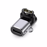 Tech-Protect Ultraboost USB-C leņķa adapteris Garmin pulkstenim - pelēks