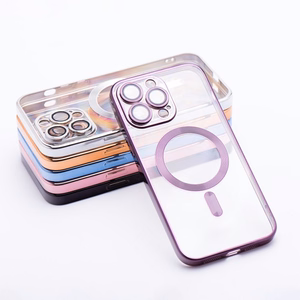 ELECTRO MAG COVER viedtālruņa apvalks ar MagSafe saderīgs IPHONE 17 violets
