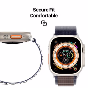 DUX DUCIS siksniņa GS neilona Apple Watch 42 / 44 / 45 / 49 mm indigo