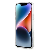 Karl Lagerfeld Šķidrie Spīdumi Choupette galvas MagSafe apvalks iPhone 12 / 12 Pro - caurspīdīgs