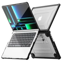 Tech-Protect SmartShell Pro macins priekš Macbook Pro 14 M1 / M2 / M3 / M4 / M5 2021-2025 - Melns un caurspidigs