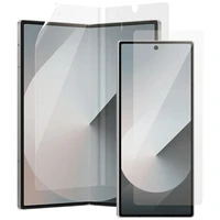 PanzerGlass FlipFoldFlex 2-in-1 aizsargkomplekts Classic Fit stikls + Ultra-Wide Fit TPU plēve Samsung Galaxy Fold7 viedtālrunim