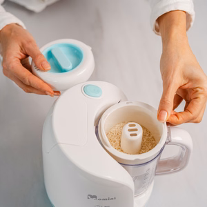 Momini TinyJar 4 vienā tvaika blenderis ar atkausēšanas funkciju