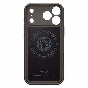 Spigen Thin Fit MagSafe maciņš iPhone 17 Pro / 18 Pro, grafīta krāsā
