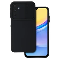 Camshield Soft apvalks Samsung Galaxy A15 4G/5G - melns