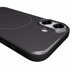 Puro Pulse iPhone 17 aizsargapvalks polikarbonāts - melns