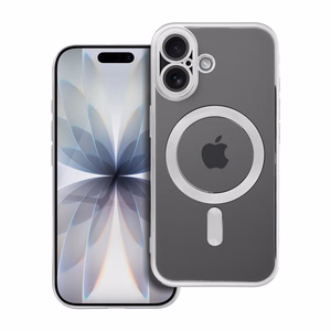 ELECTRO MAG COVER apvalks saderīgs ar Magnētisko IPHONE 17 sudrabs