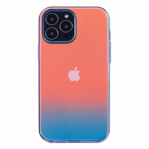 Aurora viedtālruņa apvalks iPhone 13 Pro Max neonais gelētais zeltais apvalks