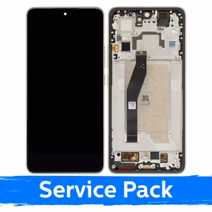 Ar Xiaomi 14T saderīgs LCD displejs ar rāmi / citronzaļš / (servisa komplekts)